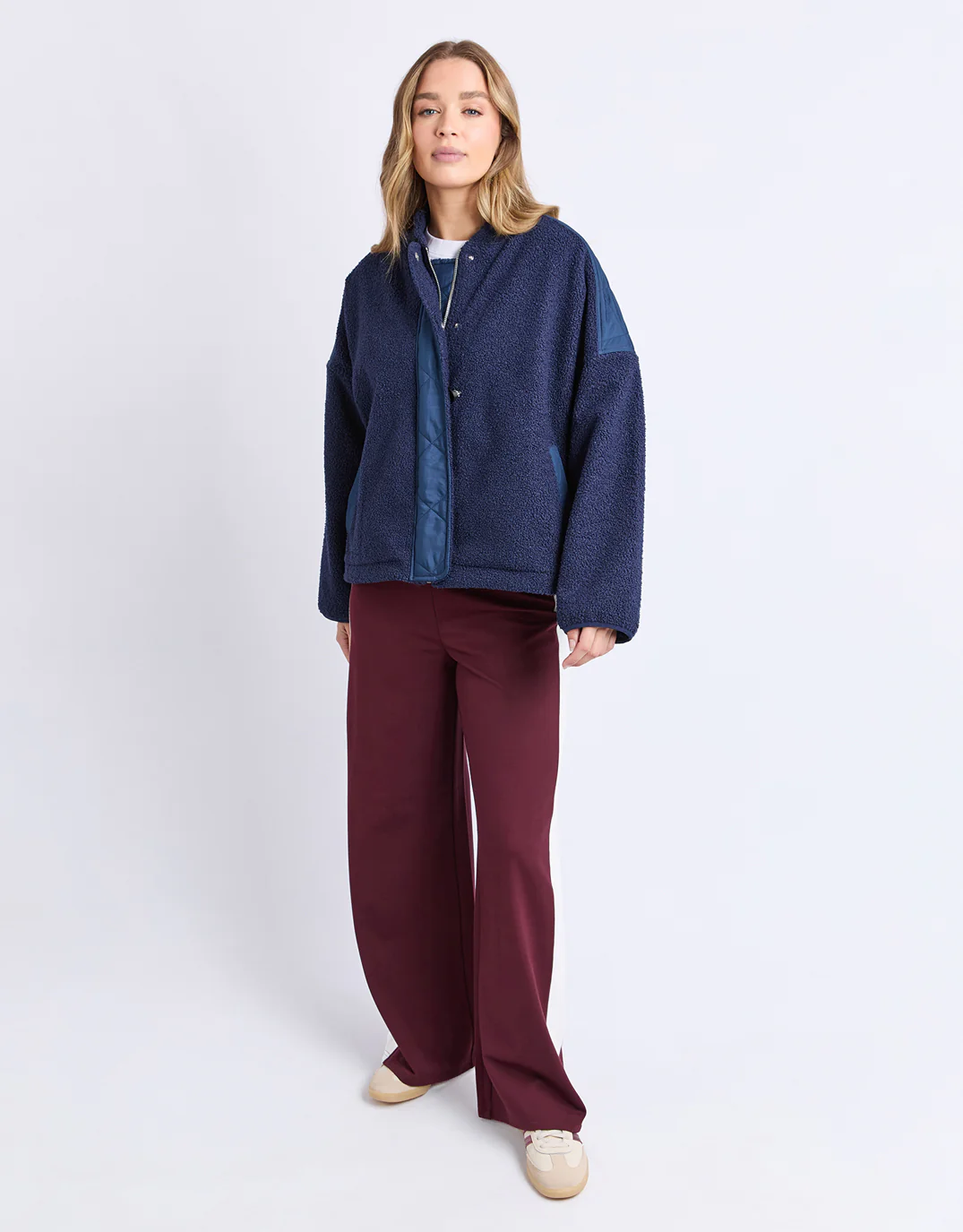 Arizona Fleece Zip Thru - Navy - Image 3