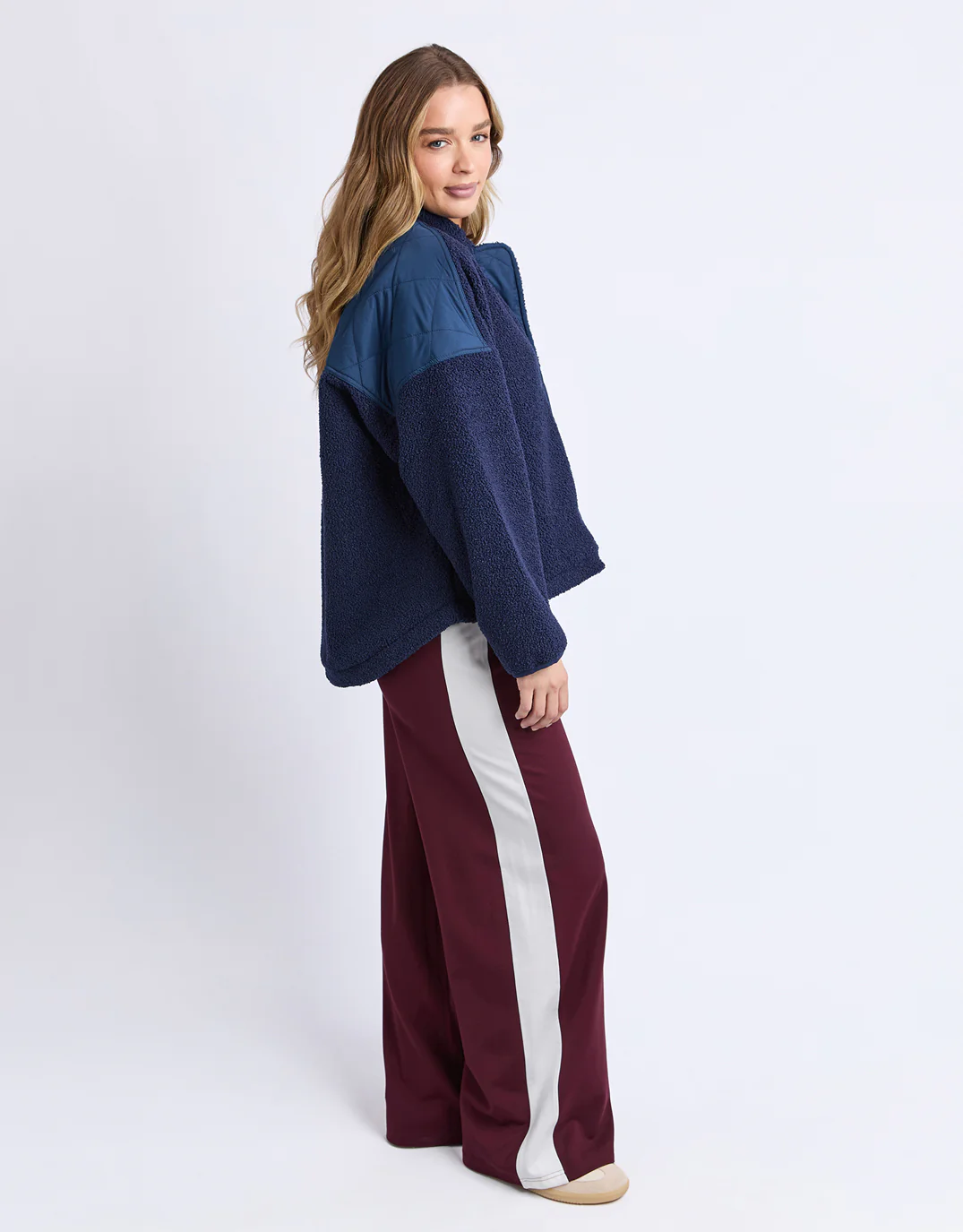 Arizona Fleece Zip Thru - Navy - Image 4