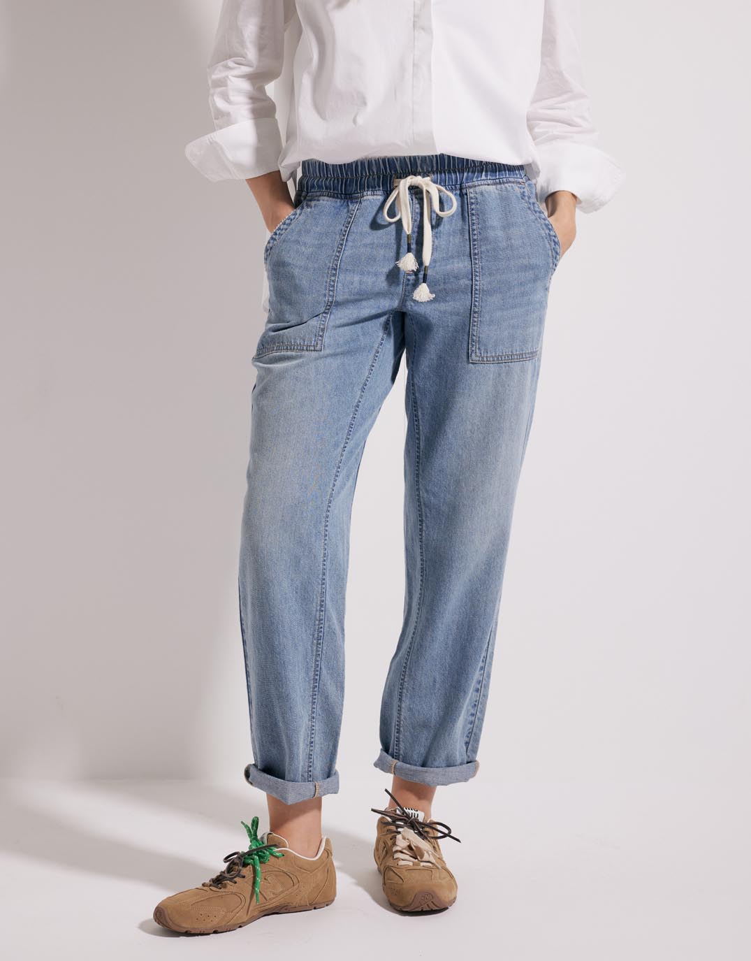 Beach Comber Pant - Mid Wash - Image 11