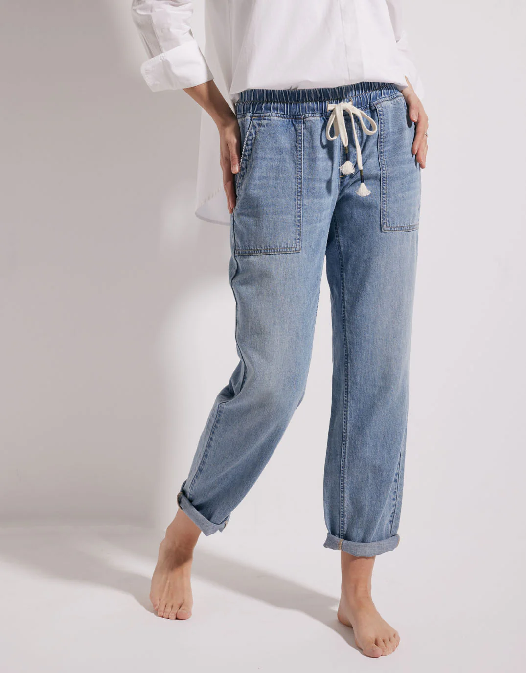 Beach Comber Pant - Mid Wash - Image 9