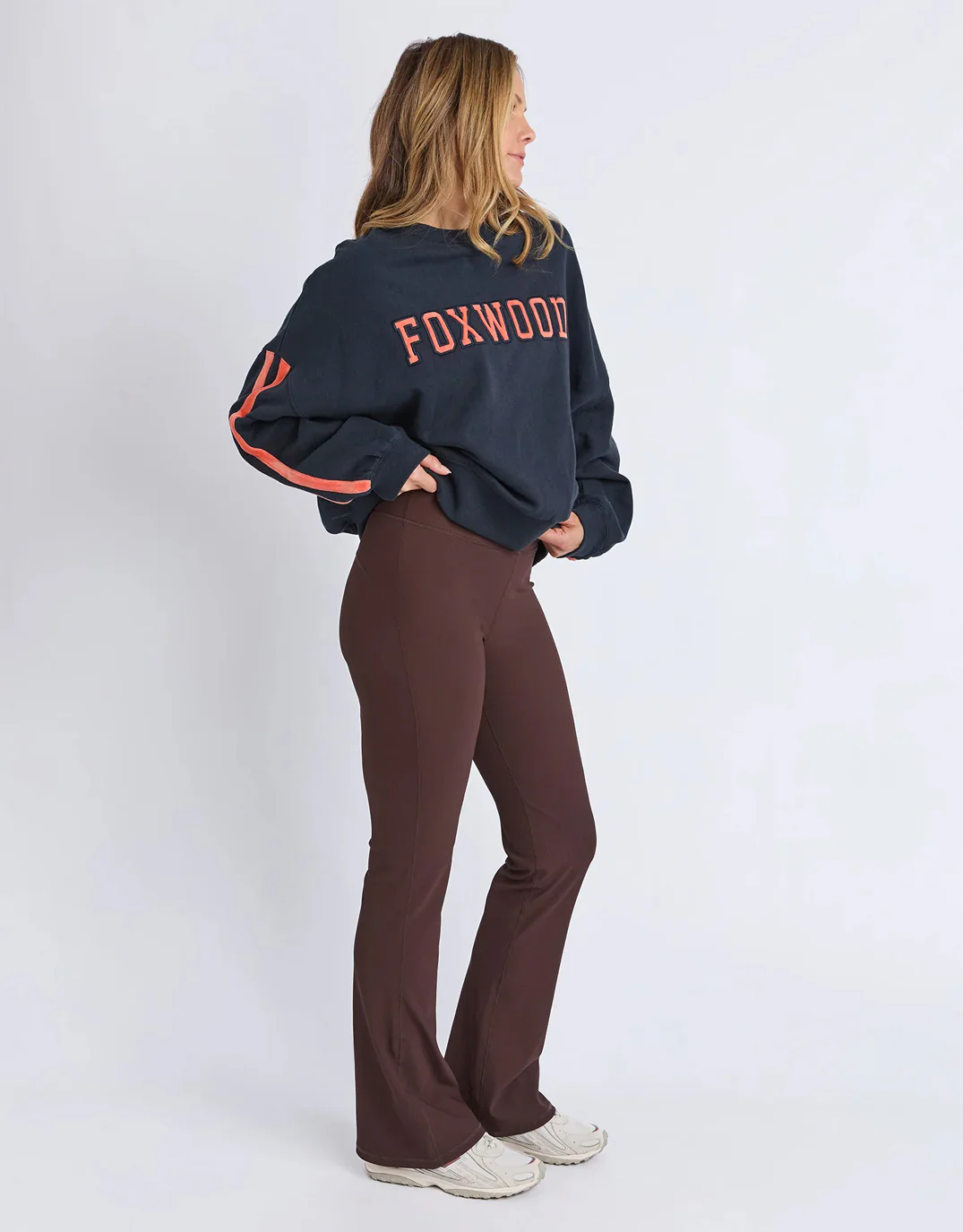 Elevated Sunday Crew - Navy/Orange - Image 4