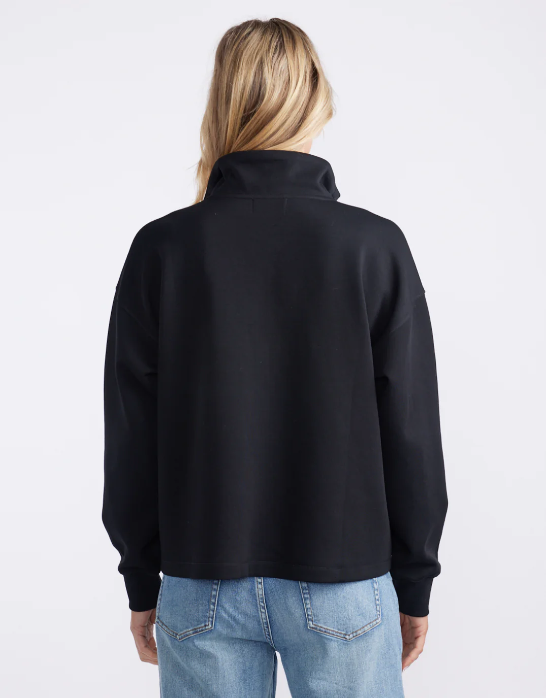 Escape Super Soft Half Zip Top - Black - Image 16