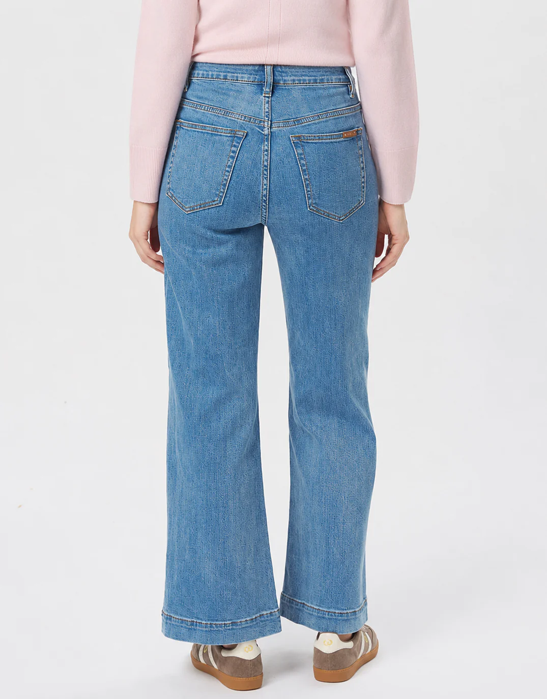 Freya Scallop Jean - 70's Blue - Image 7
