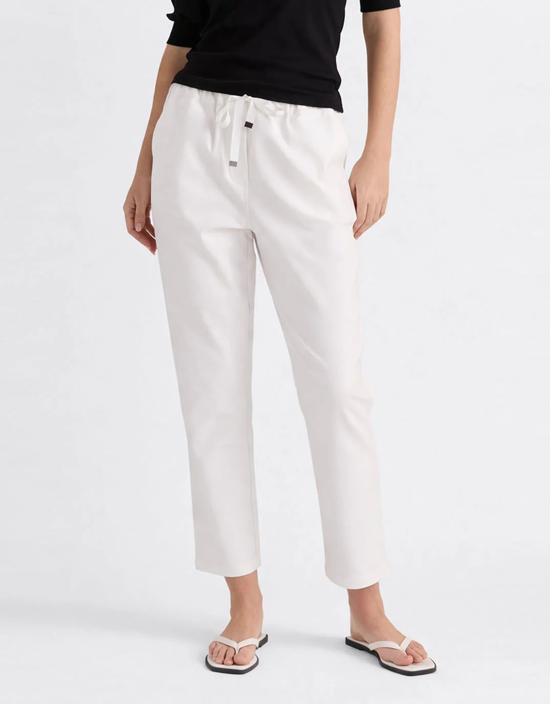 Kenzie Jogger - White