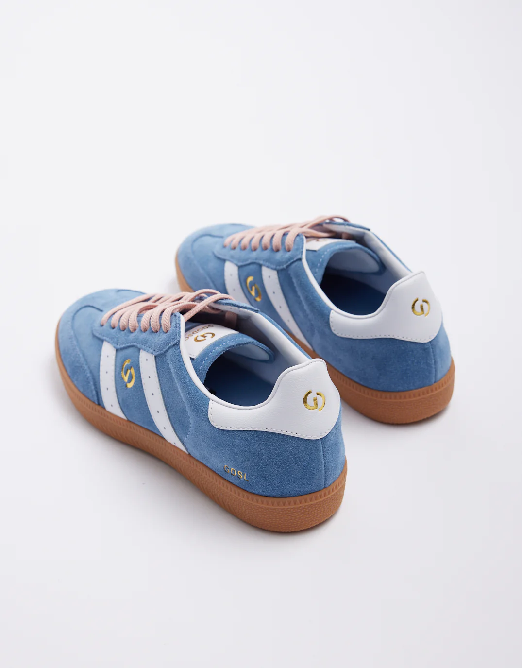 Parallel Suede Sneakers - Denim/Pink - Image 5