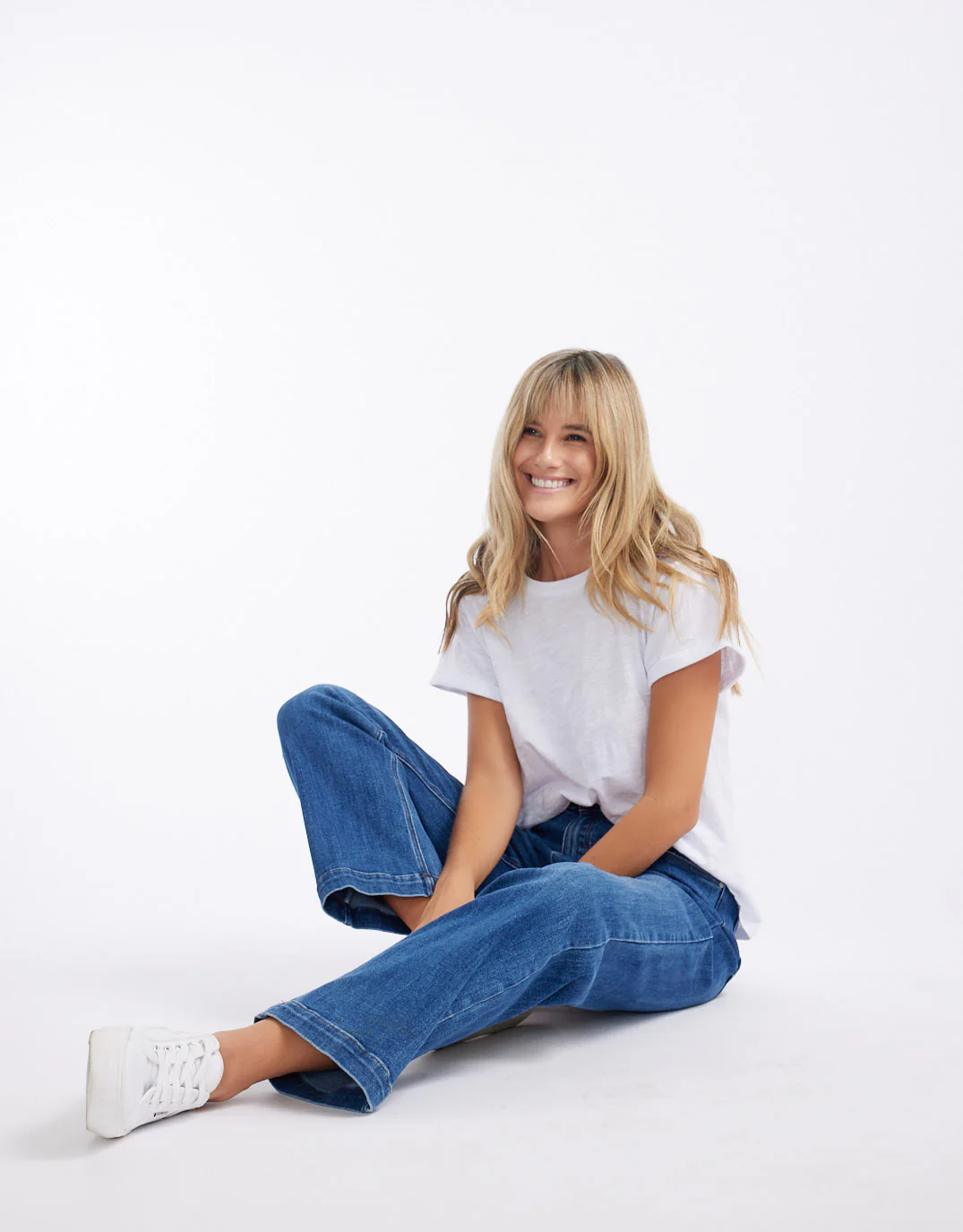Stretch Straight Leg Jean - Dark Blue - Image 8