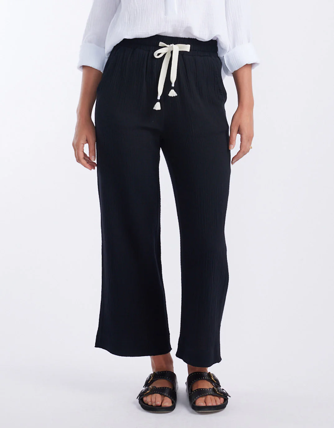 The Coastal Pant - Black - Image 2