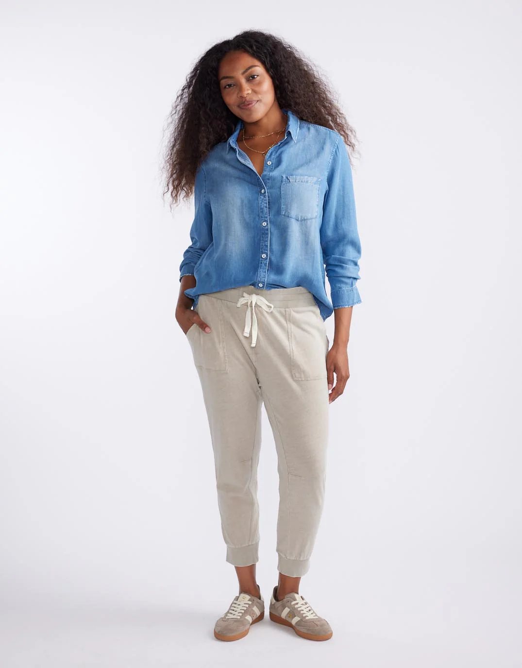 The Sunset Pant - Washed Stone - Image 3