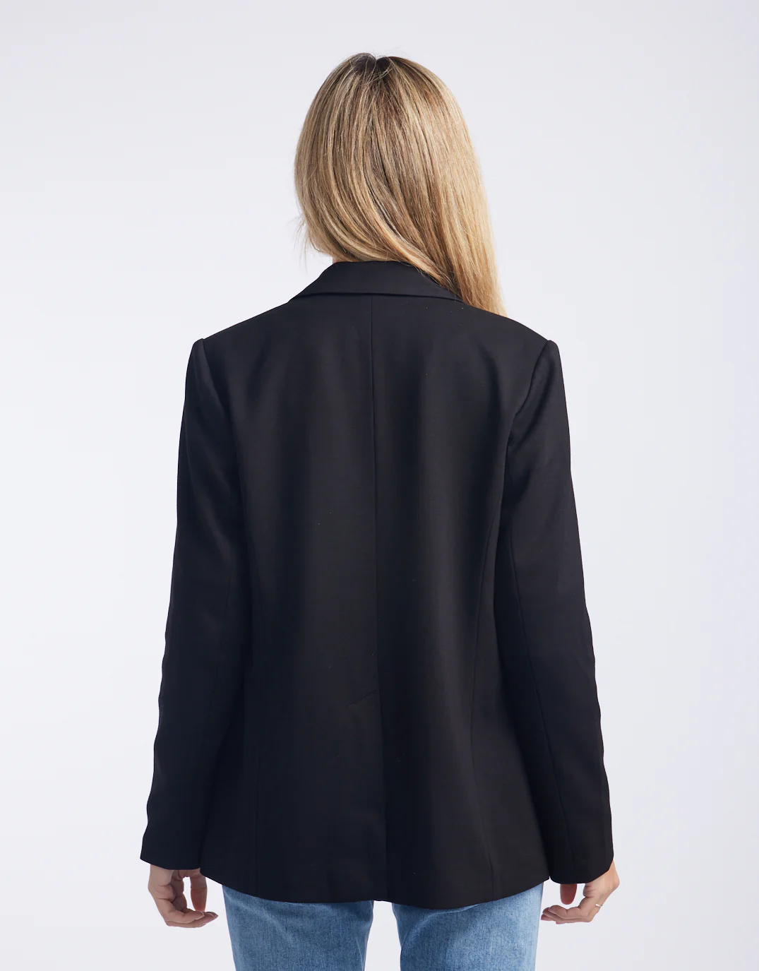 Timeless Ponte Blazer - Black - Image 16